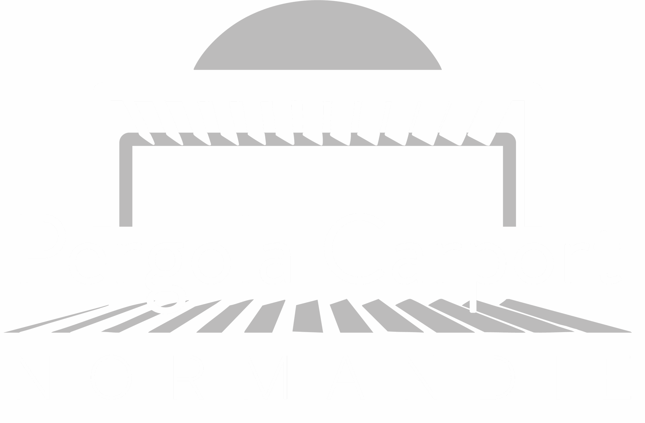 Pergola-Carport-Normandie-Blanc