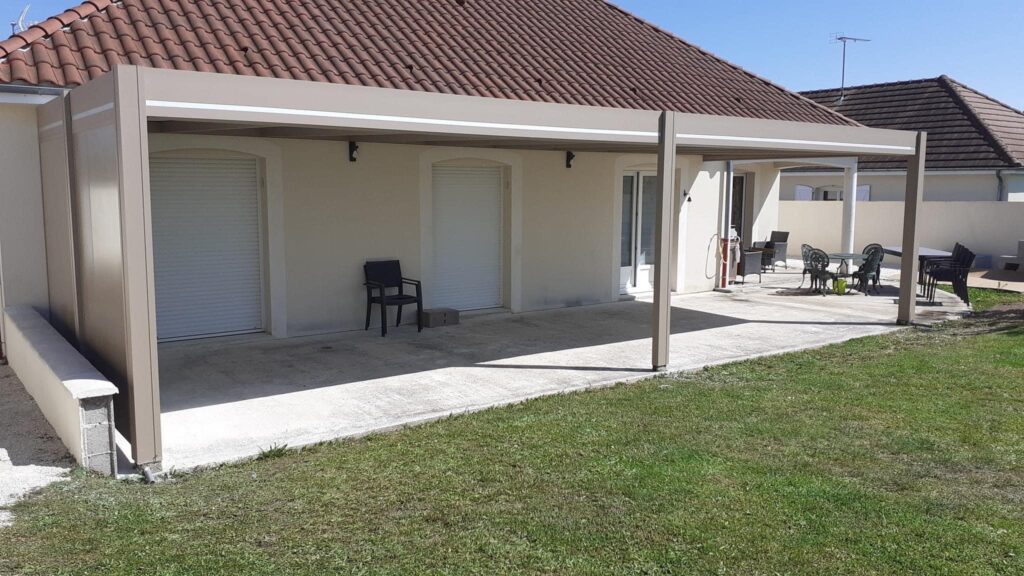 Pergola sans permis de construire en Normandie (Moins de 20m²) 1 XTENBOX 14