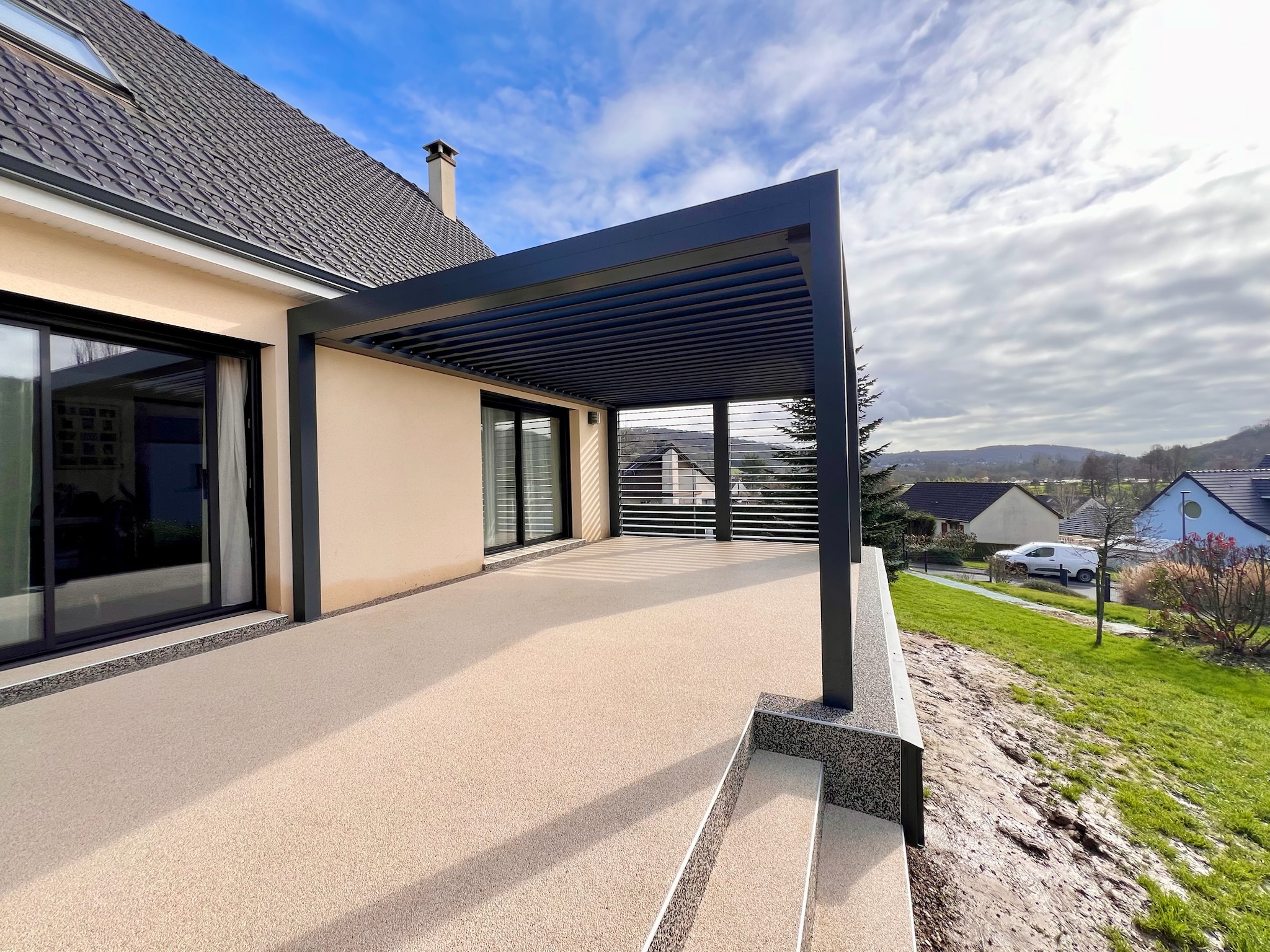 Realisation Pergola Normande Bioclimatique 113
